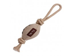 Imagen del producto Petuky natural mordedor peluche pelota rugby