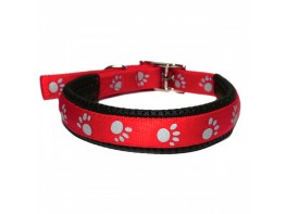 Imagen del producto Rosewood collar reflec huellas rojo 60 cm x 25 mm